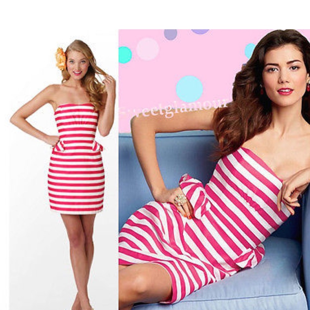 Lilly Pulitzer peplum dress